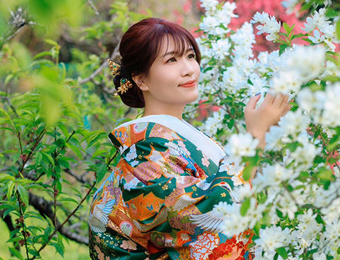 結婚式衣装も豊富にご用意
